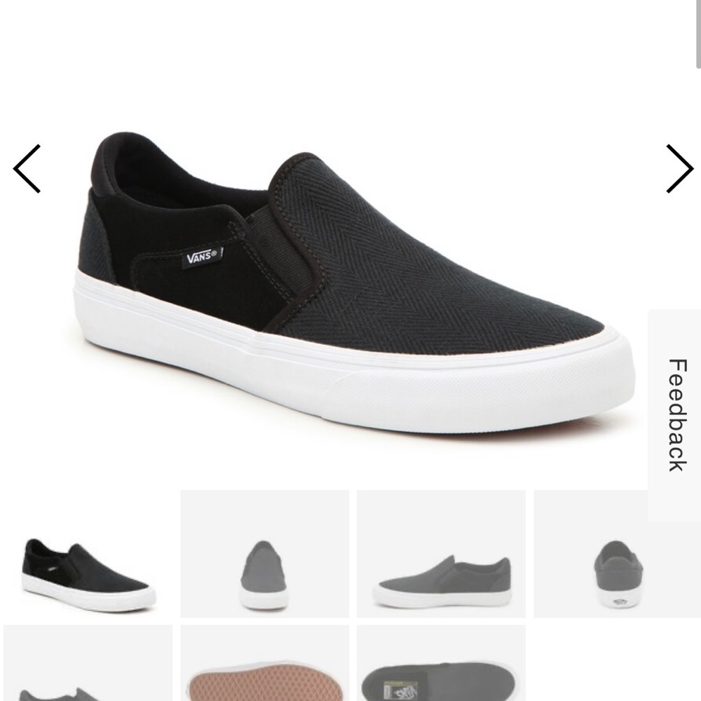 Vans black size men’s 9 1/2